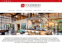 Tablet Screenshot of foodesignassociates.com